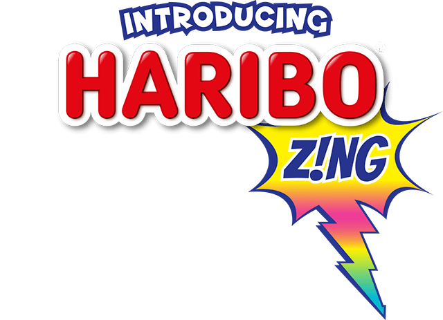 Haribo Logo - Sour Cubes and Sour Streamers