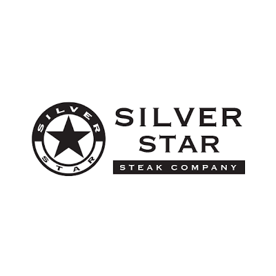 Silver Star with Circle Logo - Silver Star Steak Company | Great Northern Town Center
