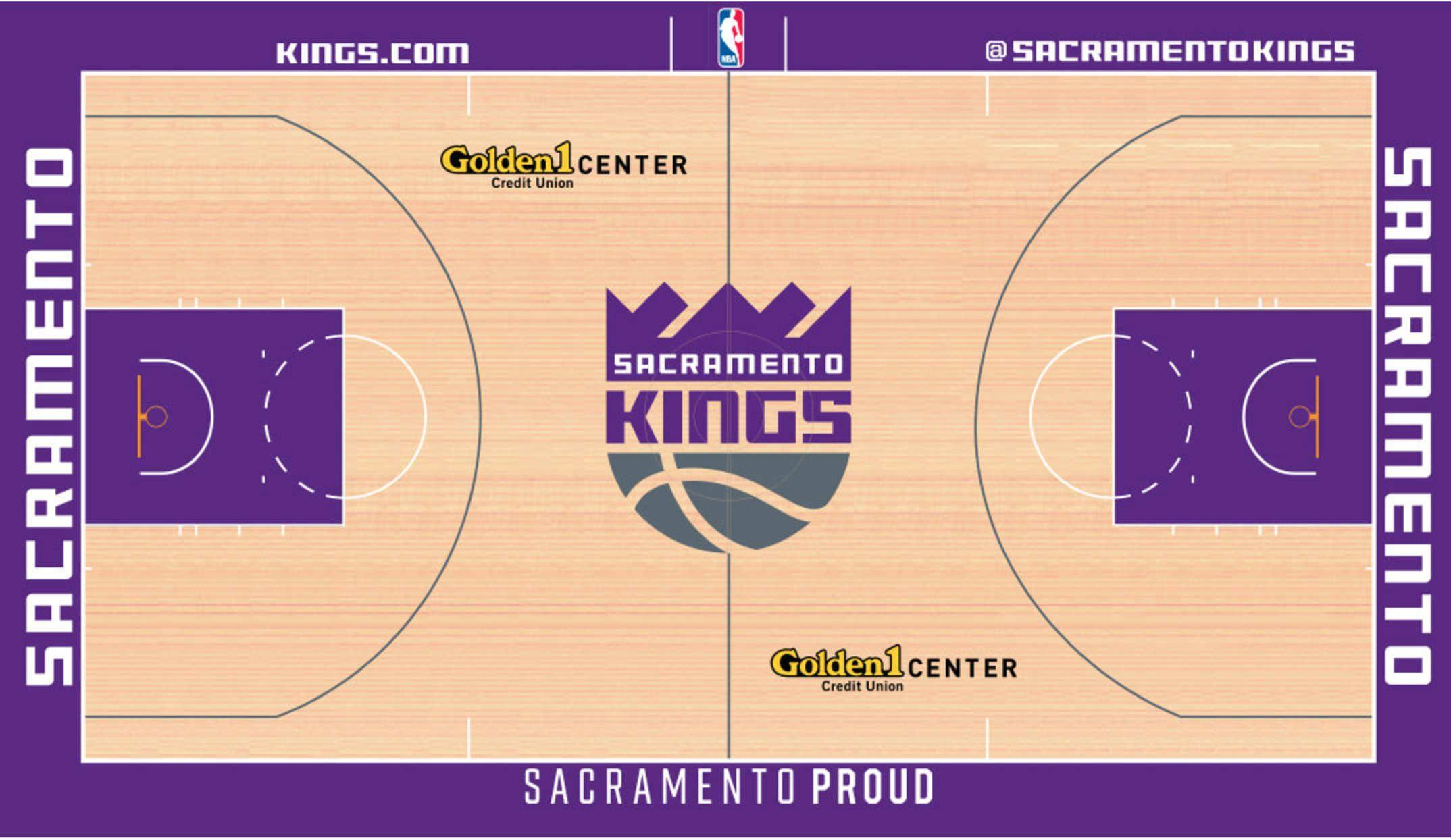 Golden 1 Logo - Kings Release New Golden 1 Center Hardwood Design – CBS Sacramento