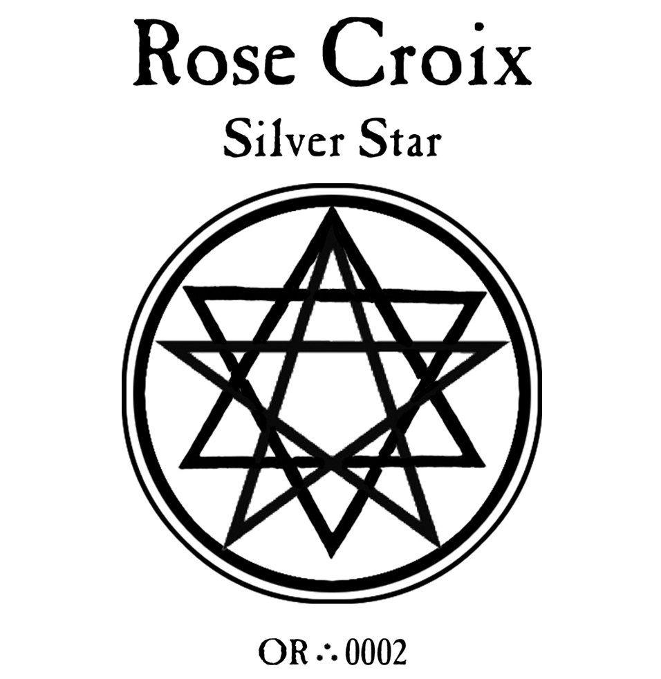 Silver Star with Circle Logo - Silver Star | Occult Research