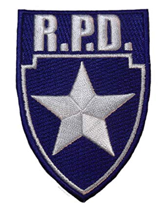 Silver Star with Circle Logo - Amazon.com: Resident Evil RPD Blue Shield Silver Star Cosplay Patch ...
