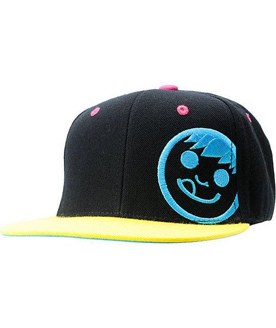 Zumiez Neff Logo - Neff Corpo Black & Yellow Snapback Hat | Zumiez