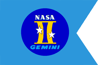 NASA Gemini Logo - Project Gemini flags (U.S.)