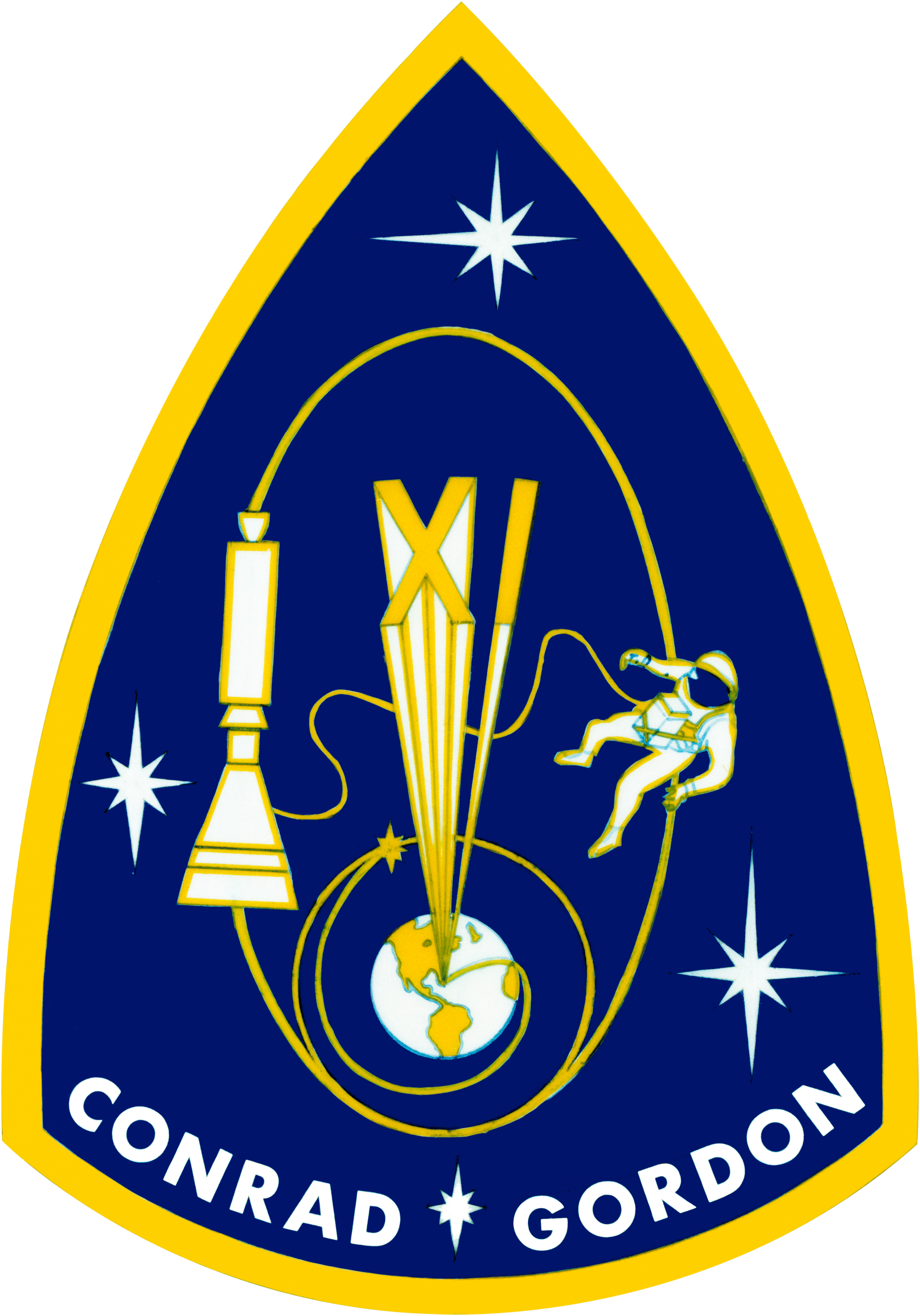 NASA Gemini Logo - File:Gemini 11 patch.png - Wikimedia Commons