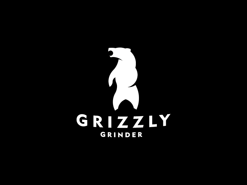 Grinder Logo - Grizzly Grinder by Fedor | Dribbble | Dribbble