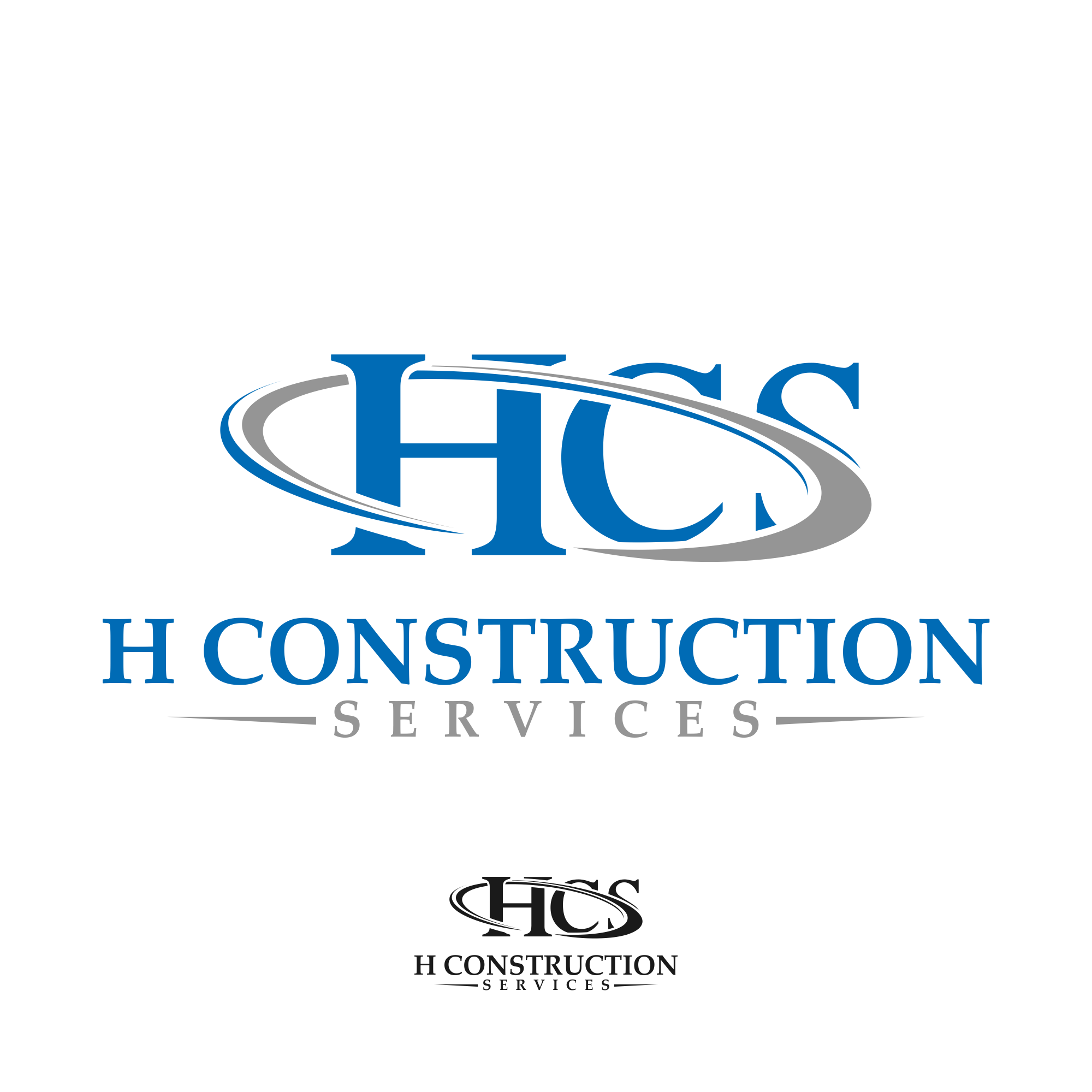 H Construction Logo - DesignContest Construction Services H Construction Services