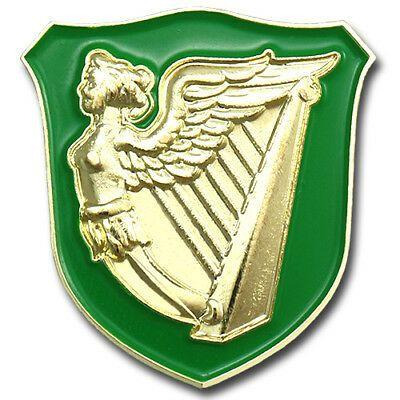Winged Harp Logo - IRELAND GREEN FLAG Harp Winged Maiden Erin Go Bragh Irish Symbol ...