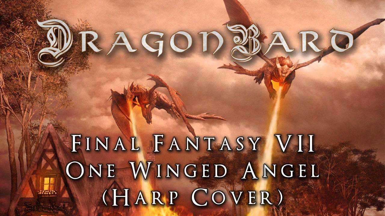 Winged Harp Logo - Final Fantasy VII Winged Angel (Harp Cover)