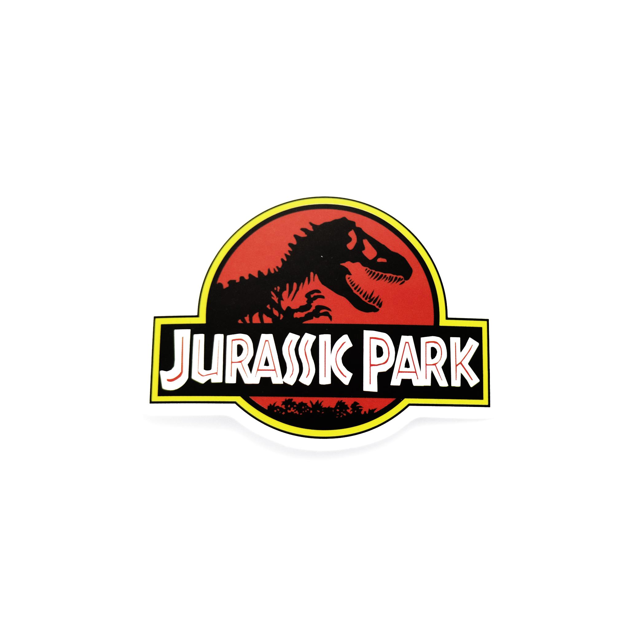 Jurassic Park Logo - Jurassic Park Logo Matte Sticker Decal – Shoparena