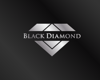 black diamond logo design