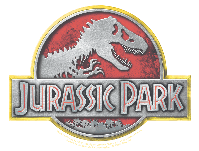 Jurassic Park Logo - Jurassic Park Logo Men's Ringer T Shirt Of Gotham