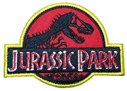 Jurassic Park Logo - X Jurassic Park Logo Embroidered PATCH: Arts, Crafts