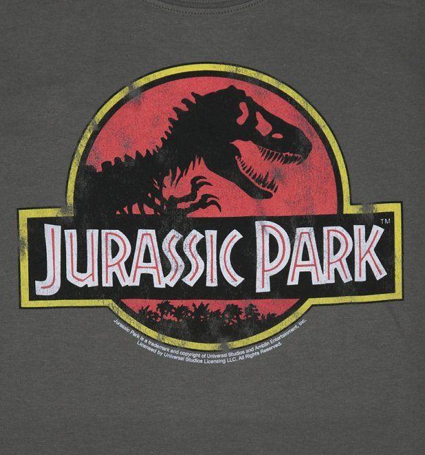 Jurassic Park Logo - Men's Jurassic Park Logo T Shirt
