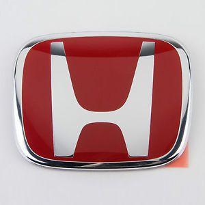 Honda Type R Logo - JDM RED FRONT EMBLEM BADGE FOR HONDA CIVIC TYPE R EP3 FACELIFT 2004 ...