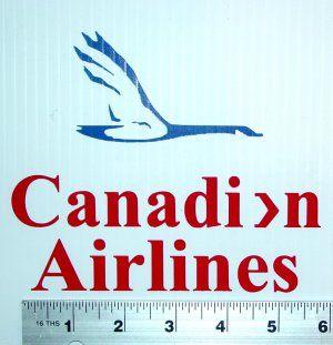 Canadian Airlines Logo - Canadian Airlines logo sticker