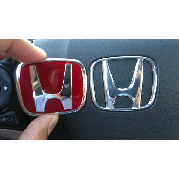 Typer Civic Logo - ORIGINAL HONDA TYPE-R Steering Logo Emblem for Most Honda Cars ...