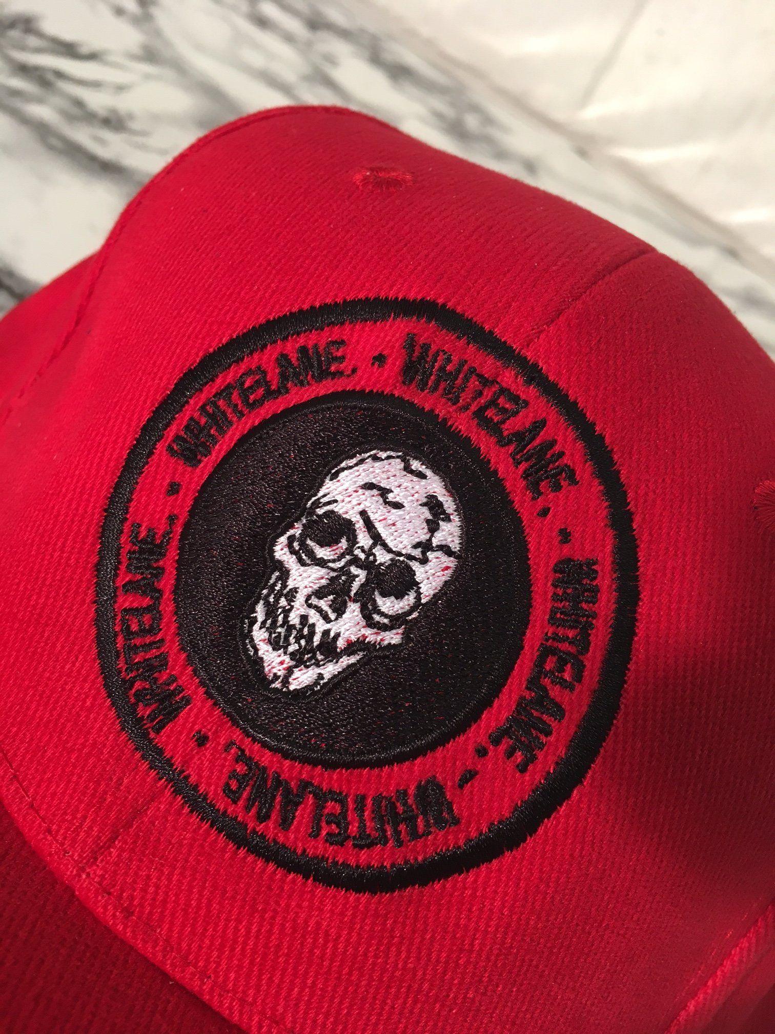 Red Skull Logo - Red skull emblem cap | WhiteLane.
