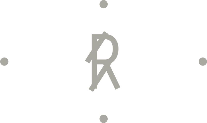 White Red R Logo - R T SHIRT (RED). R