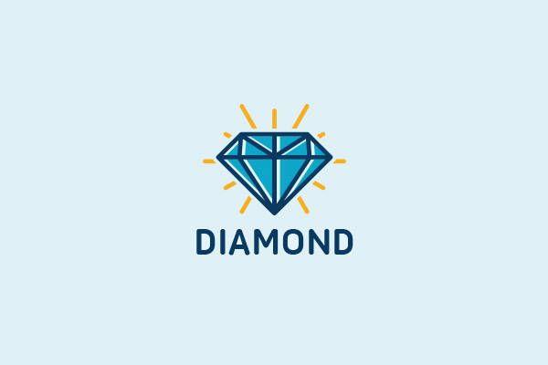 Colorful Diamond Logo - 9+ Diamond Logos - Editable PSD, AI, Vector EPS Format Download