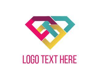 Colorful Diamond Logo - Jewelry Logo Maker. Create Your Own Jewelry Logo