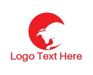 Cow Circle Logo - Cow Logos. Make A Cow Logo Design