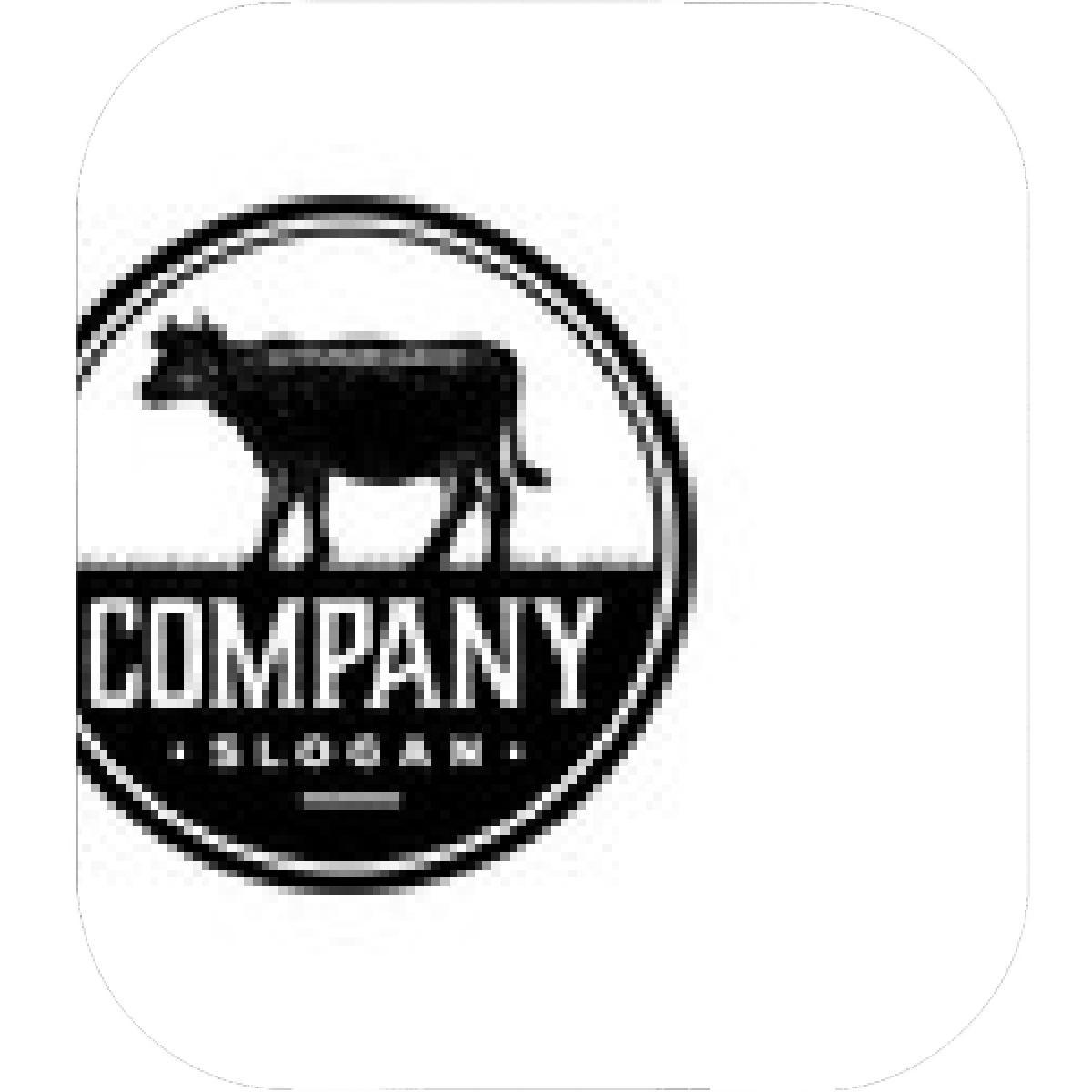 Cow Circle Logo - Designs