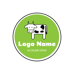 Cow Circle Logo - Free Cow Logo Designs. DesignEvo Logo Maker