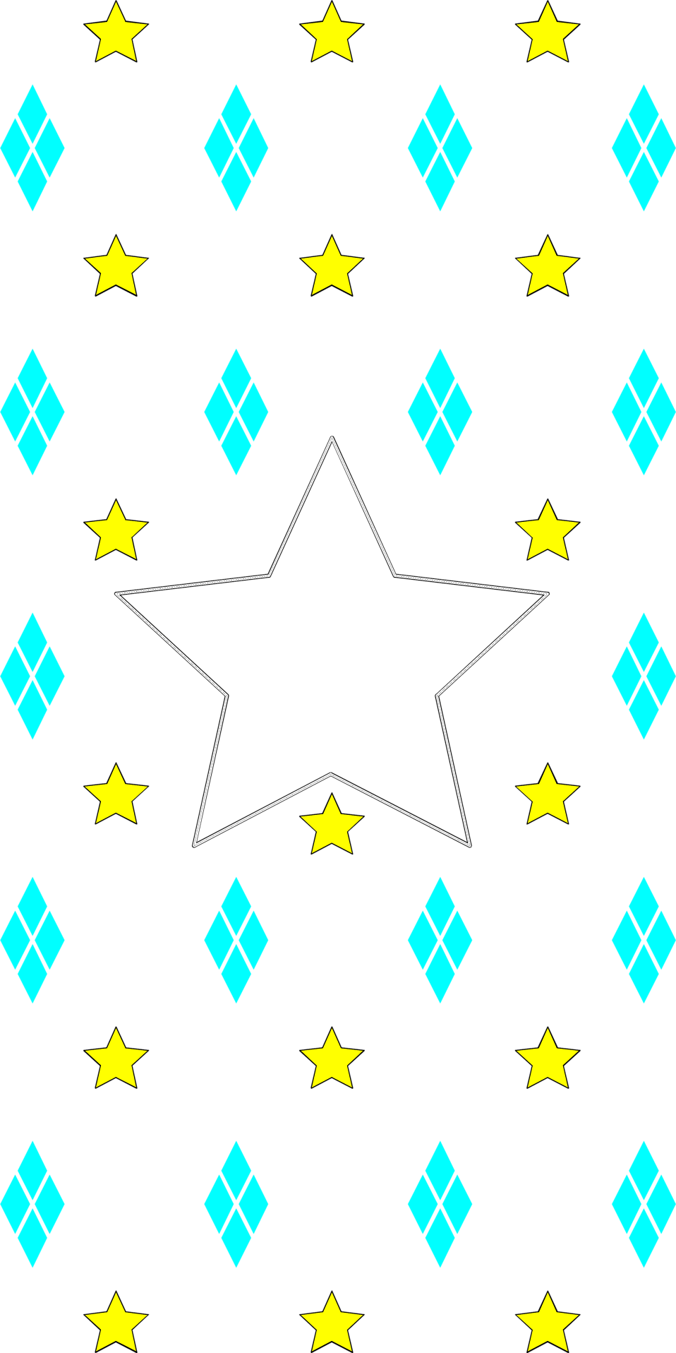 Blue Star with Yellow Background Logo - Yellow and blue background- picture and clipart, download free