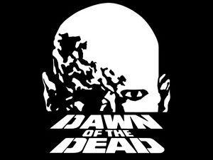 Dawn of the Dead Logo - Dawn of the Dead vinyl decal sticker George A Romero Horror Zombie ...