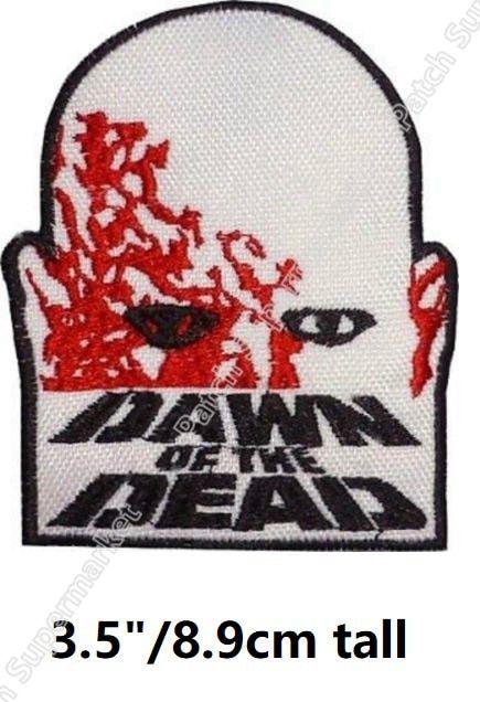 Dawn of the Dead Logo - Dawn of the Dead Logo Embroidered Iron On Patches Horror Movie TV