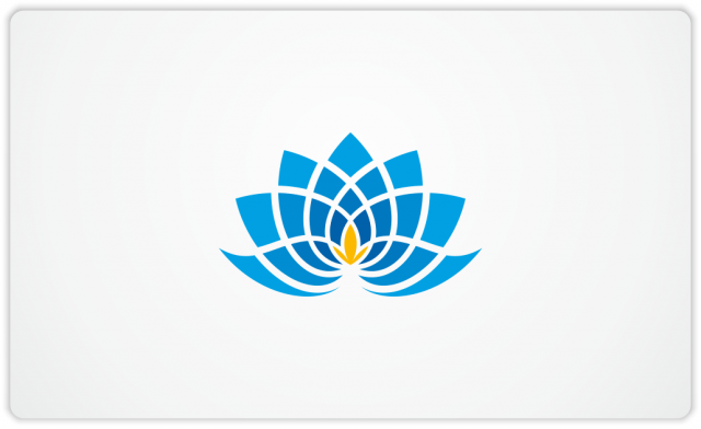 Yoga Flower Logo - Lotus flower in a logo for Bella Power Yoga | Natalia Sutkiewicz ...