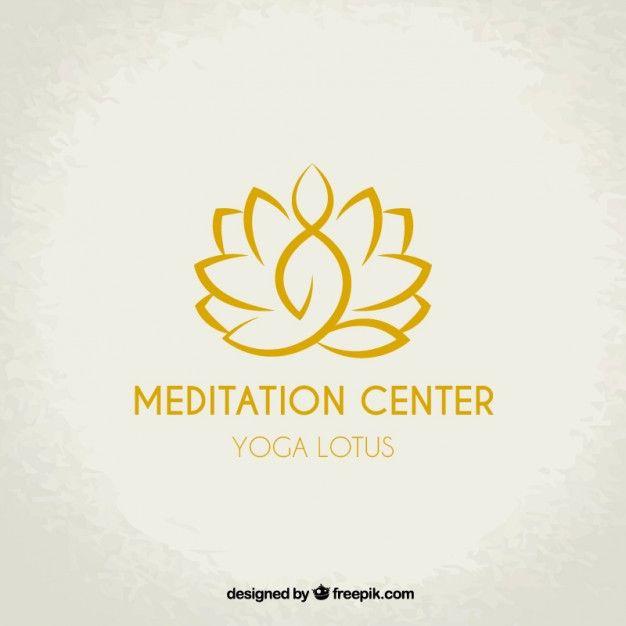 Meditation Logo - Meditation center logo Vector | Free Download