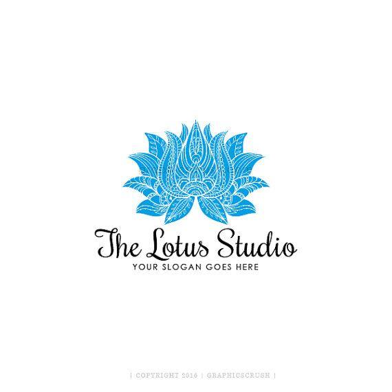 Yoga Flower Logo - Mandala Lotus Flower Logo Mandala Logo Lotus Flower Logo Design Yoga