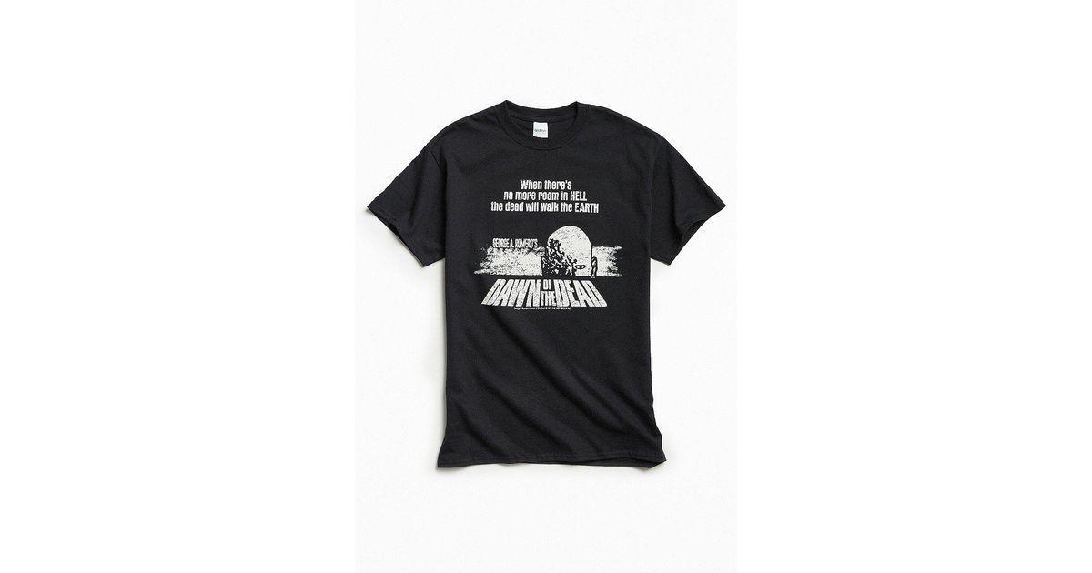 Dawn of the Dead Logo - Lyst - Urban Outfitters Dawn Of The Dead Logo Tee in Black for Men