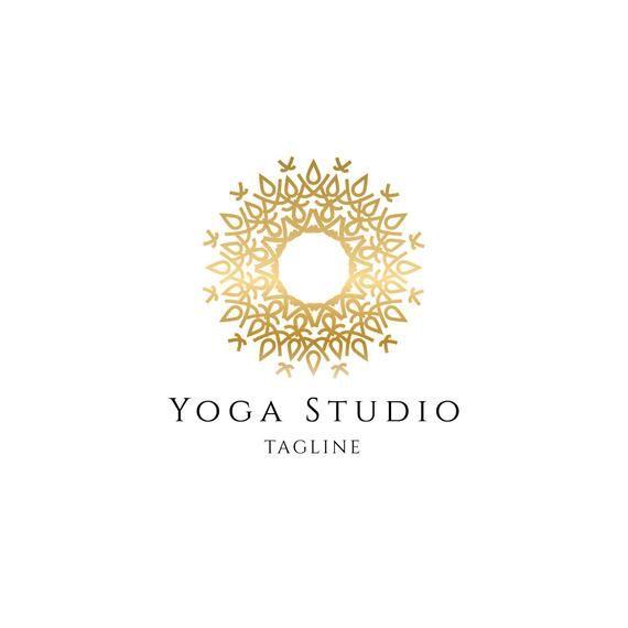 Meditation Logo - Mandala Logo Yoga Logo Spa Logo Meditation Logo | Etsy