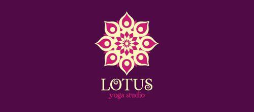 Yoga Flower Logo - 15 Refreshing Lotus Flower Logo Design Examples - InspirationHive