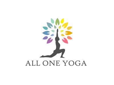 Yoga Flower Logo - 70 Fitness Logos For Personal Trainers, Gyms & Yoga Studios