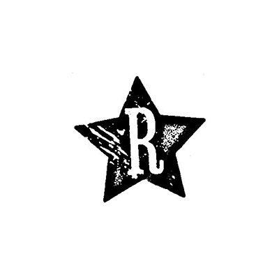 Star and White R Logo - The English Stamp Company | R Star | 647