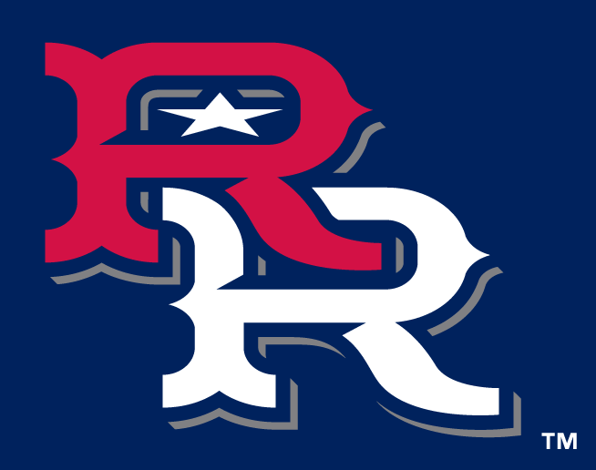 Star and White R Logo - Round Rock Express Cap Logo Coast League (PCL)