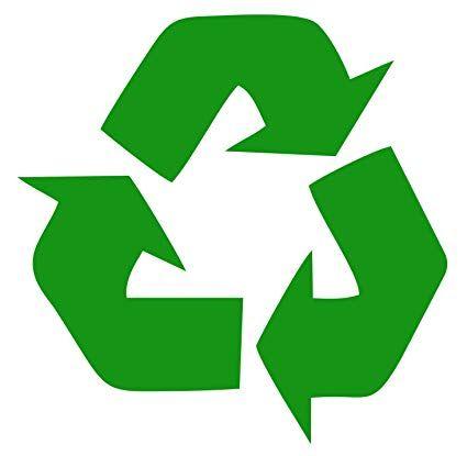 Green Recycle Logo - Sassy Stickers Recycle Symbol Green 5 Vinyl Decal