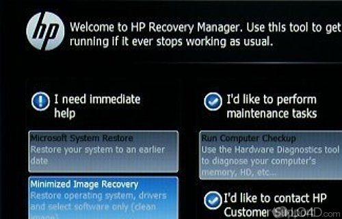 Welcome HP Invent Logo - HP Recovery Manager - Download