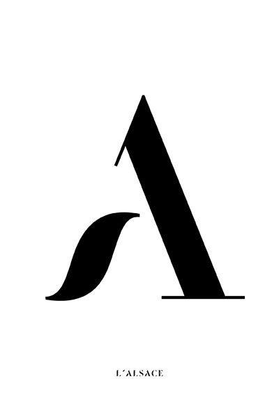 Black and White Letter a Logo - Logo Inspirations for the letter 'A' | Color Experts International