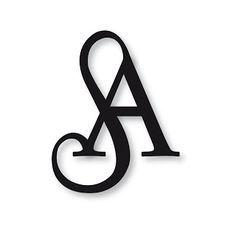 Black and White Letter a Logo - Image result for monogram a s | A❤S | Pinterest | Logos, Monogram ...