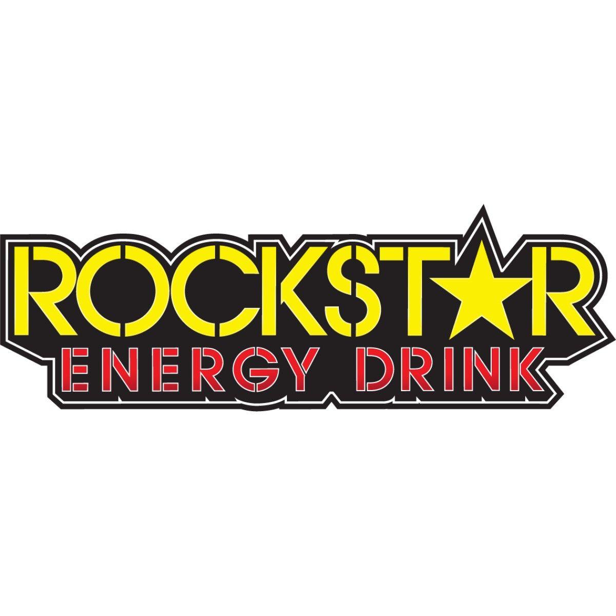 Rockstar Energy Logo - Factory Effex Rockstar Energy Drink 12in. Die Cut Sticker