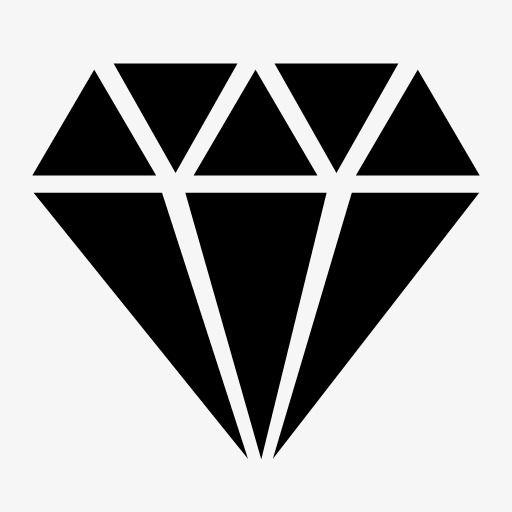 Black Diamond Logo - Split Diamonds, Black, Diamond Shape, Diamond PNG Image and Clipart ...