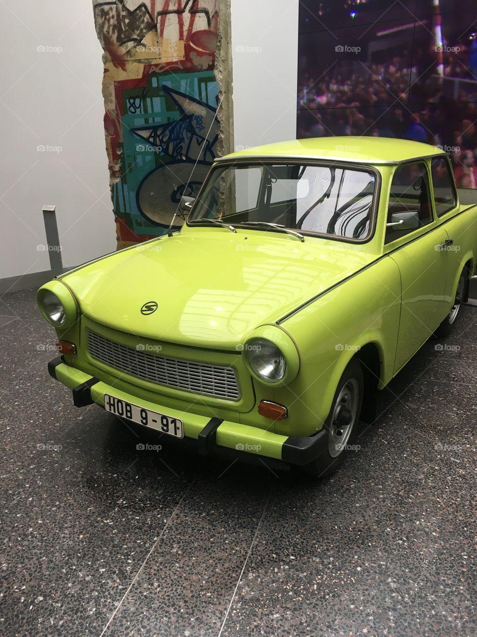 Old German Car Logo - Foap.com: Old German car - Trabant stock photo by goldenphoto