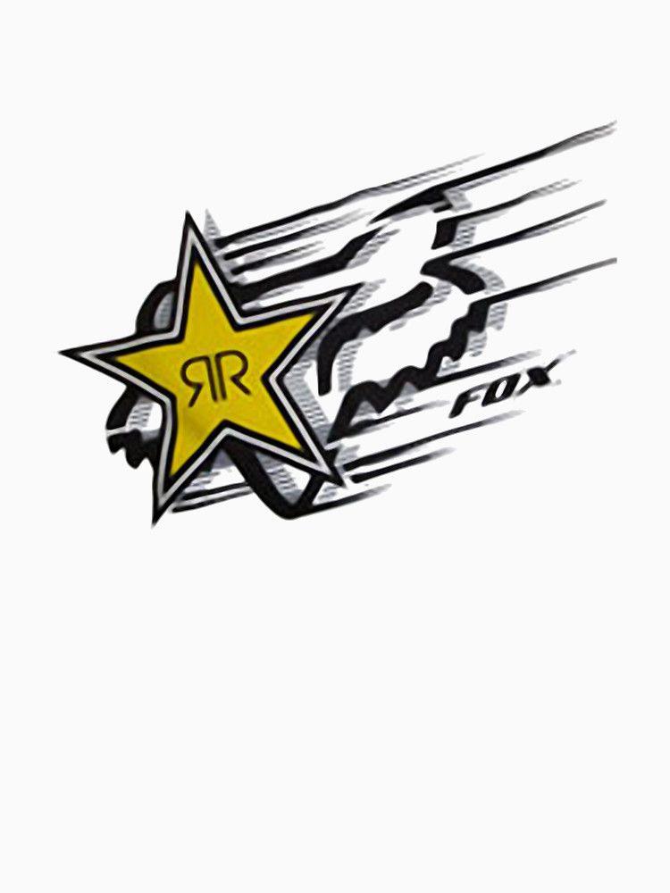 Rockstar Energy Logo - rockstar logo fox and rockstar energy drink logo unisex t shirt ...