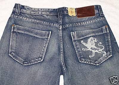 Express Jeans Logo - NEW$78 mens EXPRESS X2 logo jeans boot cut pants 34 34