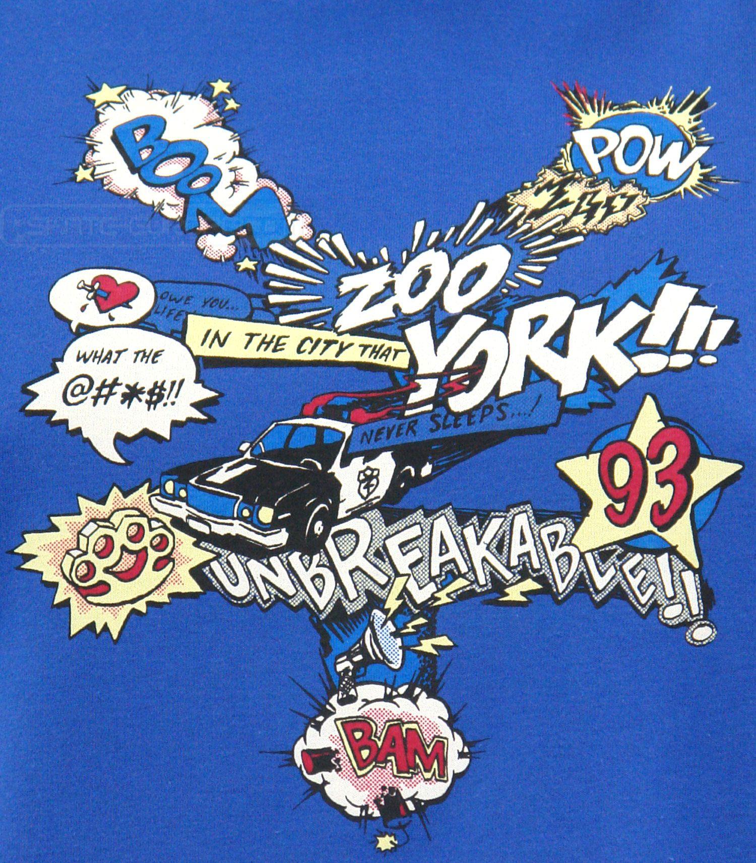 Skateboard Zoo York Logo - T-shirt Zoo York - Model Comic Logo - Skateshop Skate-Europe.com by ...