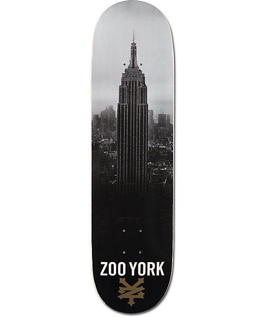 Skateboard Zoo York Logo - Zoo York Empire State 8.25